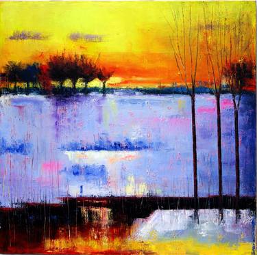 Original Abstract Landscape Paintings by Nataliya Bagatskaya