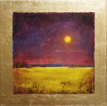Painting with a Golden Leaf "Summer Sunset" thumb