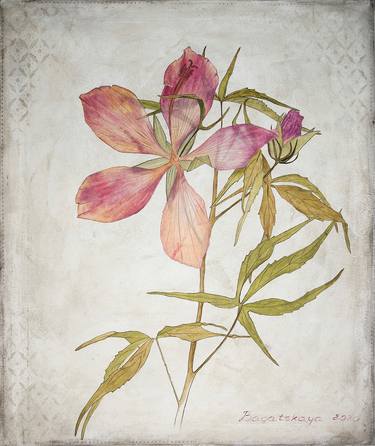 Print of Art Deco Botanic Paintings by Nataliya Bagatskaya
