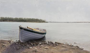 Print of Boat Paintings by Nataliya Bagatskaya