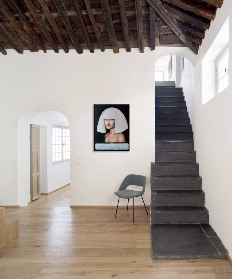 Original Conceptual People Painting by Nataliya Bagatskaya