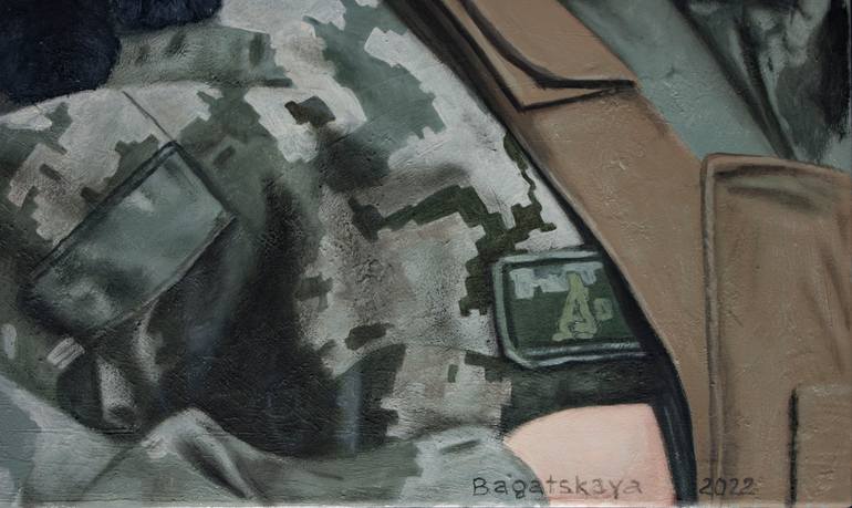 Original Conceptual Women Painting by Nataliya Bagatskaya