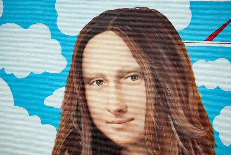 Original Conceptual Women Painting by Nataliya Bagatskaya