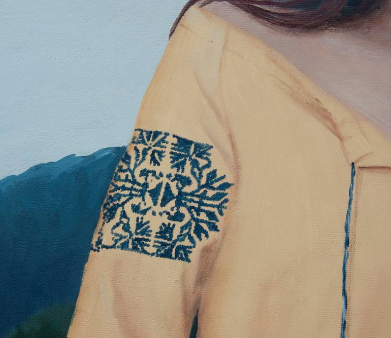 Original Conceptual Women Painting by Nataliya Bagatskaya