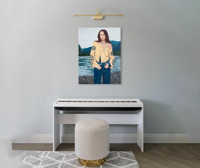 Original Conceptual Women Painting by Nataliya Bagatskaya