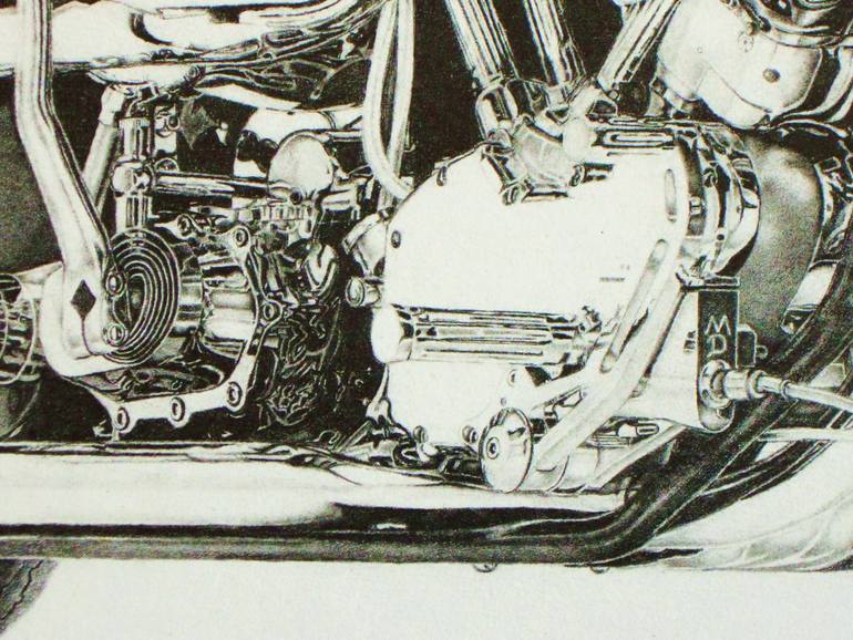Original Illustration Transportation Drawing by Marc G Doutherd