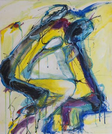 Print of Abstract Expressionism Body Paintings by Handi Behrič