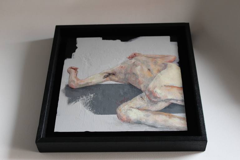 Original Contemporary Nude Painting by Desdibujando Cristina Martel