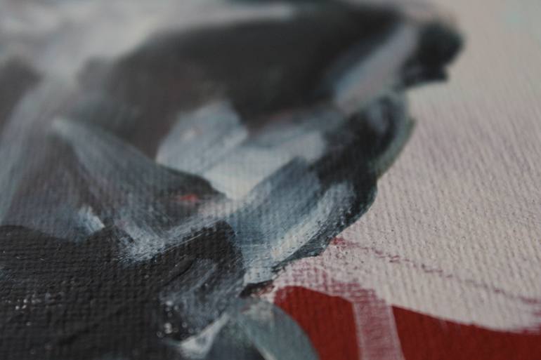 Original Conceptual Nude Painting by Desdibujando Cristina Martel