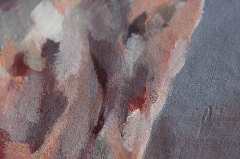 Original Conceptual Nude Painting by Desdibujando Cristina Martel