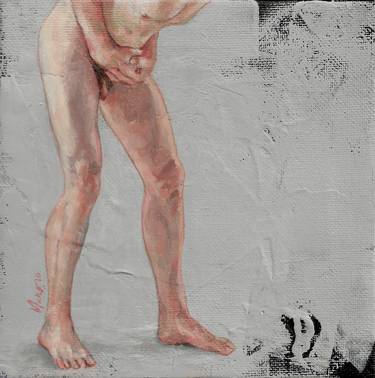 Original Conceptual Nude Paintings by Desdibujando Cristina Martel