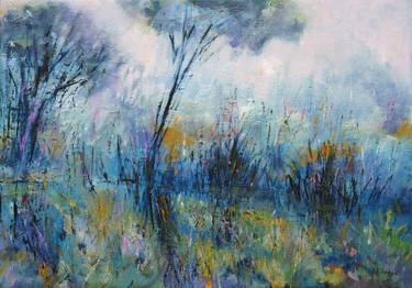 Print of Expressionism Landscape Paintings by Dunja Zubak
