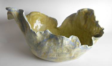 Large Blue and Green Organic Sculpture thumb