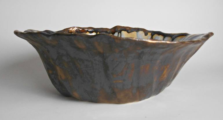 Original Art Deco Abstract Sculpture by Maggie Minor