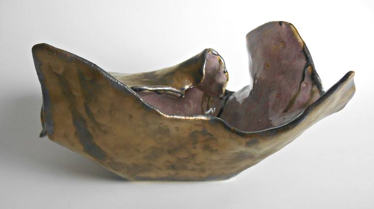 Original Art Deco Abstract Sculpture by Maggie Minor