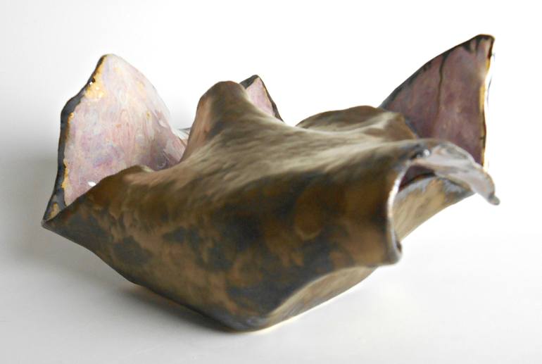 Original Art Deco Abstract Sculpture by Maggie Minor