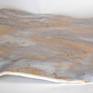 Large organic modern ceramic flat wall sculpture with blue, lavender and beige glazes. Great for above a table or to accentuate a plain wall. Hook built into the back of the piece for easy hanging.
Its dimensions are approximately 2‘’ depth, 14.5‘’ wide, and 17.75‘’ tall.
It weighs approximately 6 lbs.