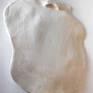 Large organic modern ceramic flat wall sculpture with blue, lavender and beige glazes. Great for above a table or to accentuate a plain wall. Hook built into the back of the piece for easy hanging.
Its dimensions are approximately 2‘’ depth, 14.5‘’ wide, and 17.75‘’ tall.
It weighs approximately 6 lbs.