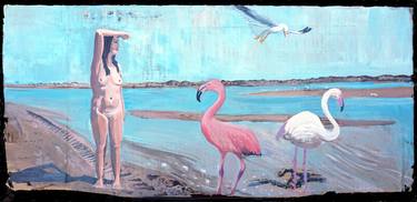 Original Figurative Nude Paintings by Sergi Ramírez