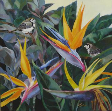 Print of Realism Botanic Paintings by Cynthia Swann Brodie