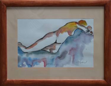 Original Figurative Nude Paintings by Jose Abelardo Espinel Campos