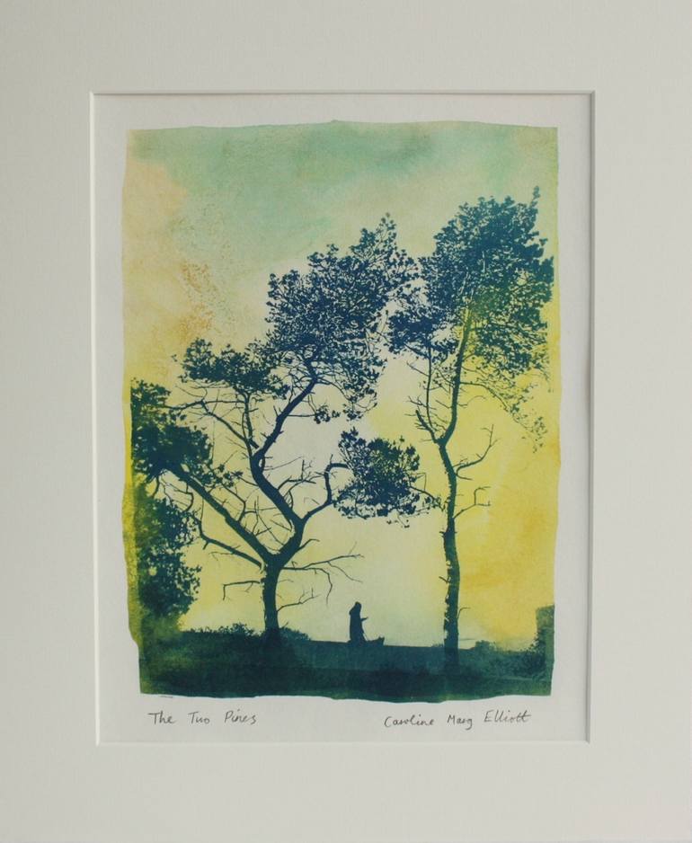 Original Photorealism Landscape Mixed Media by Caroline Marg Elliott