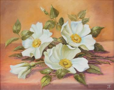 Original Floral Paintings by Inna R