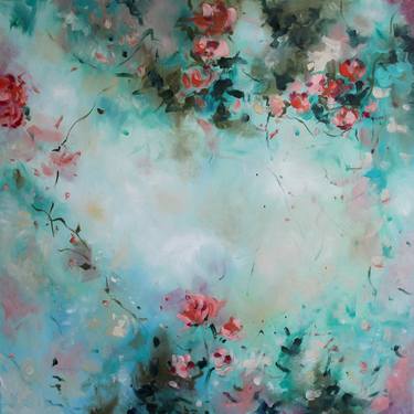 Print of Abstract Garden Paintings by Panni Iski