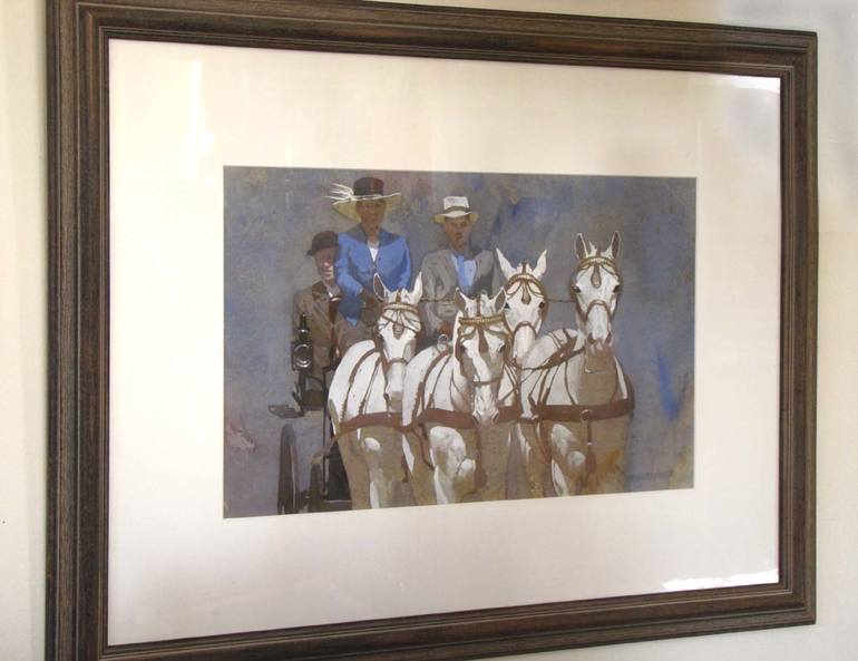 Original Animal Painting by Robert Stack