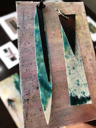Wearable art - BeeWax Painting thumb