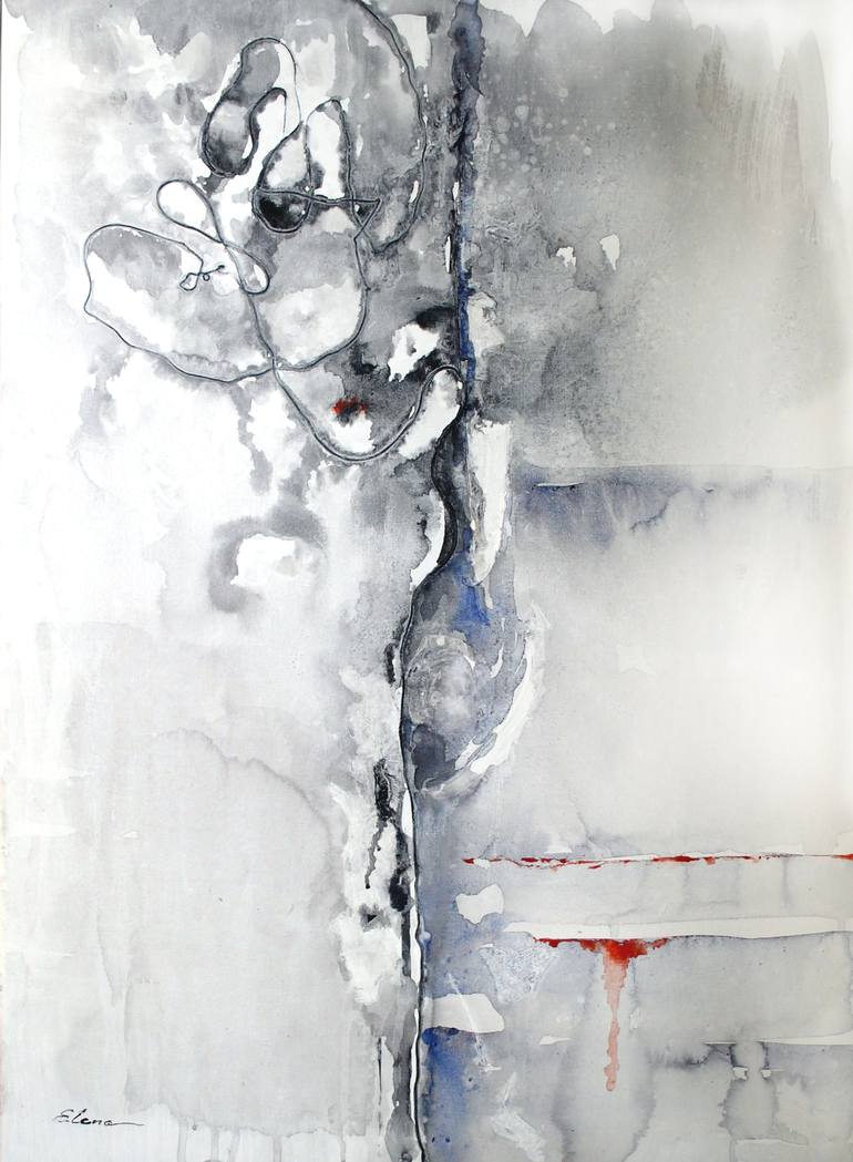 Print of Fine Art Abstract Paintings by Elena Petrova Gancheva