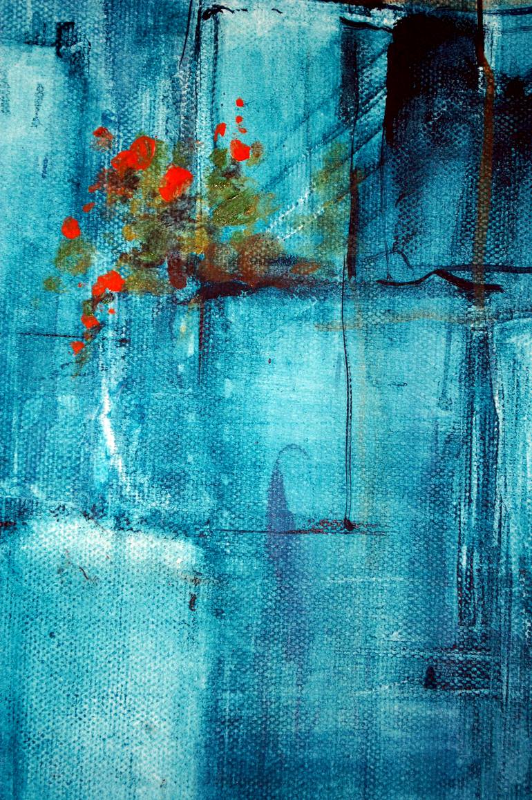 Original Conceptual Abstract Painting by Elena Petrova Gancheva