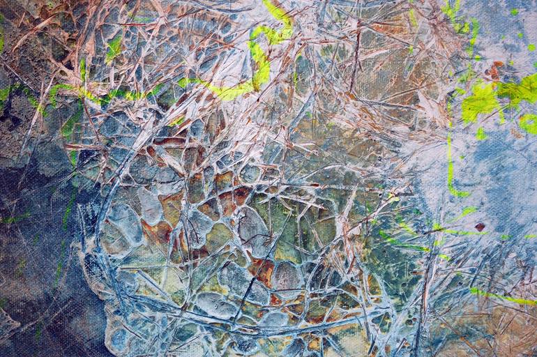 Original Abstract Nature Painting by Elena Petrova Gancheva