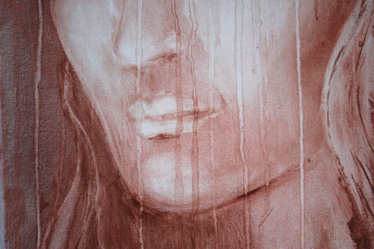 Original Expressionism People Painting by Elena Petrova Gancheva