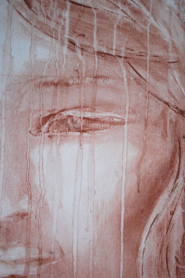 Original Expressionism People Painting by Elena Petrova Gancheva
