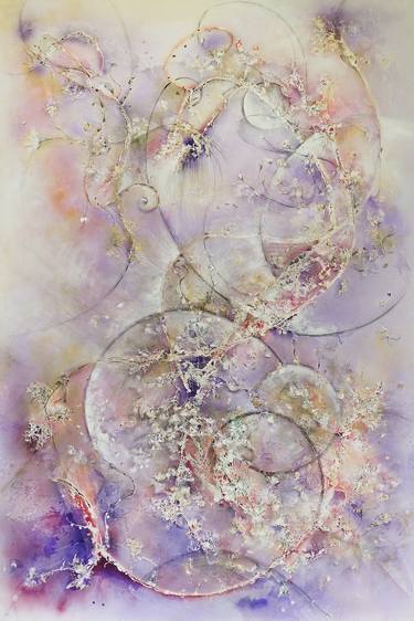 Print of Fine Art Abstract Paintings by Elena Petrova Gancheva