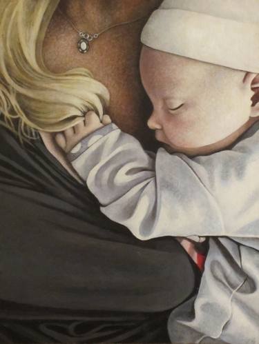 Original Figurative Children Paintings by Daniel Murray