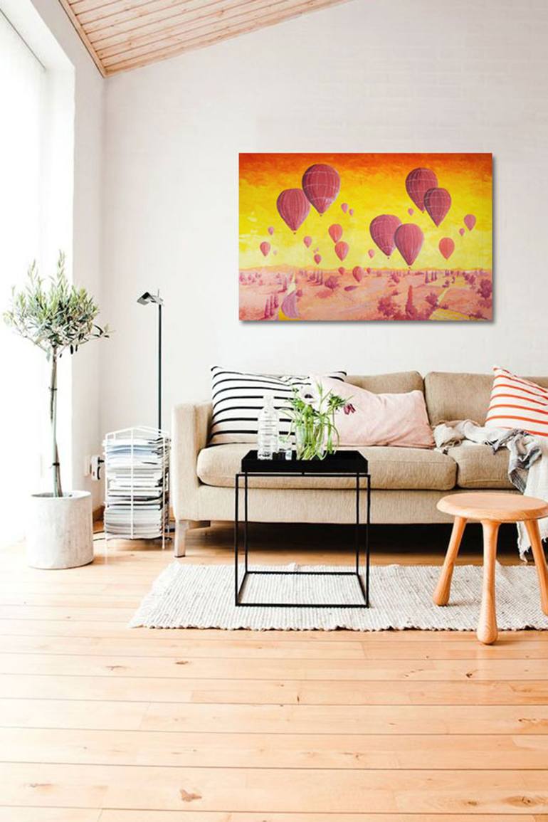 Original Expressionism Landscape Painting by Paul Chong