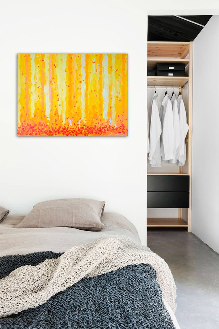 Original Abstract Expressionism Abstract Painting by Paul Chong