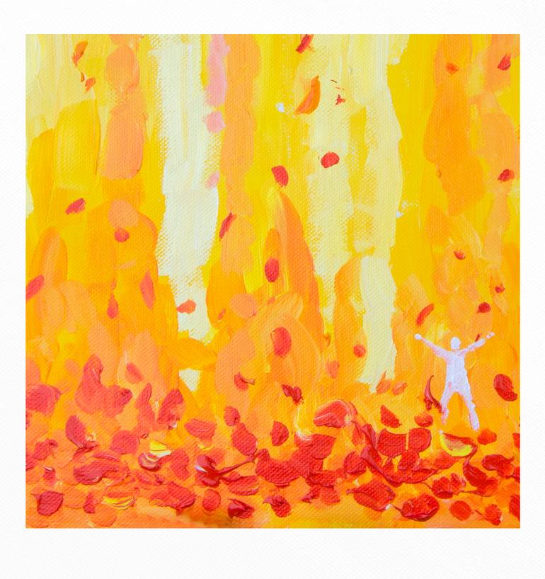 Original Abstract Expressionism Abstract Painting by Paul Chong