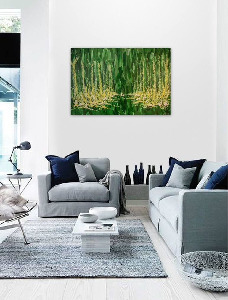 Original Abstract Animal Painting by Paul Chong
