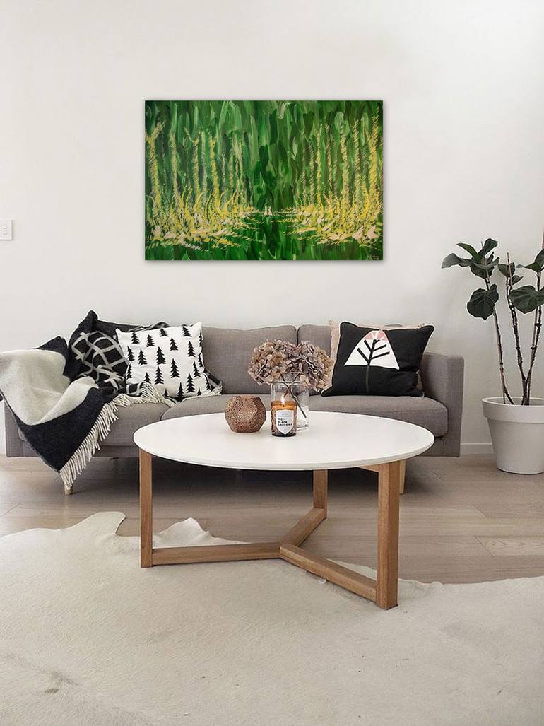 Original Abstract Animal Painting by Paul Chong