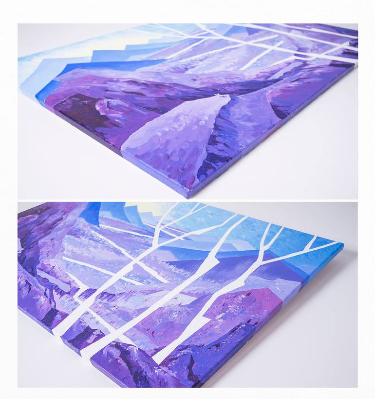 Original Expressionism Landscape Painting by Paul Chong