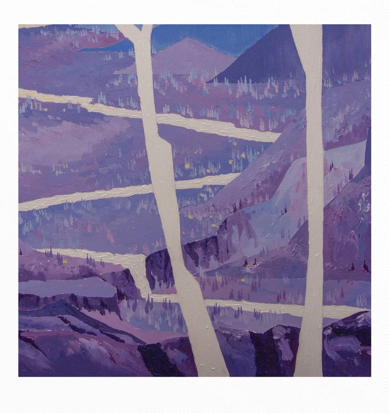 Original Expressionism Landscape Painting by Paul Chong