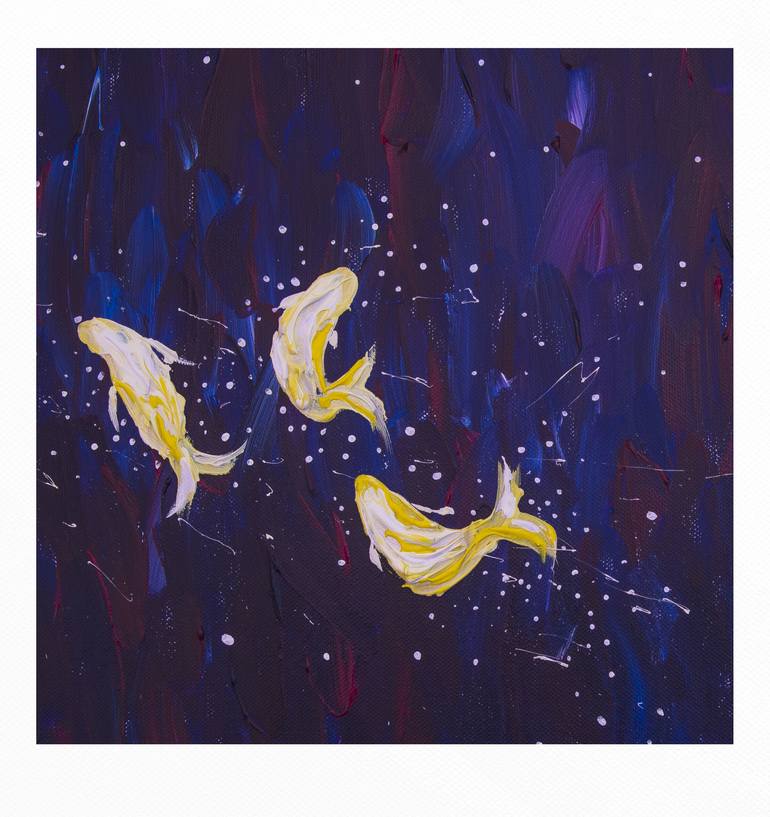 Original Fish Painting by Paul Chong