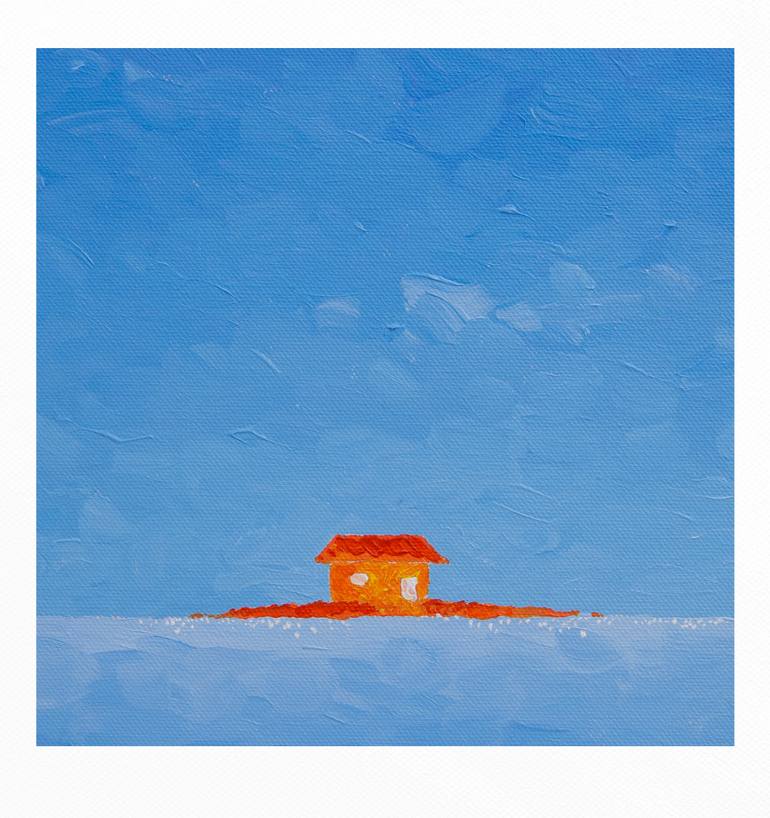 Original Abstract Landscape Painting by Paul Chong