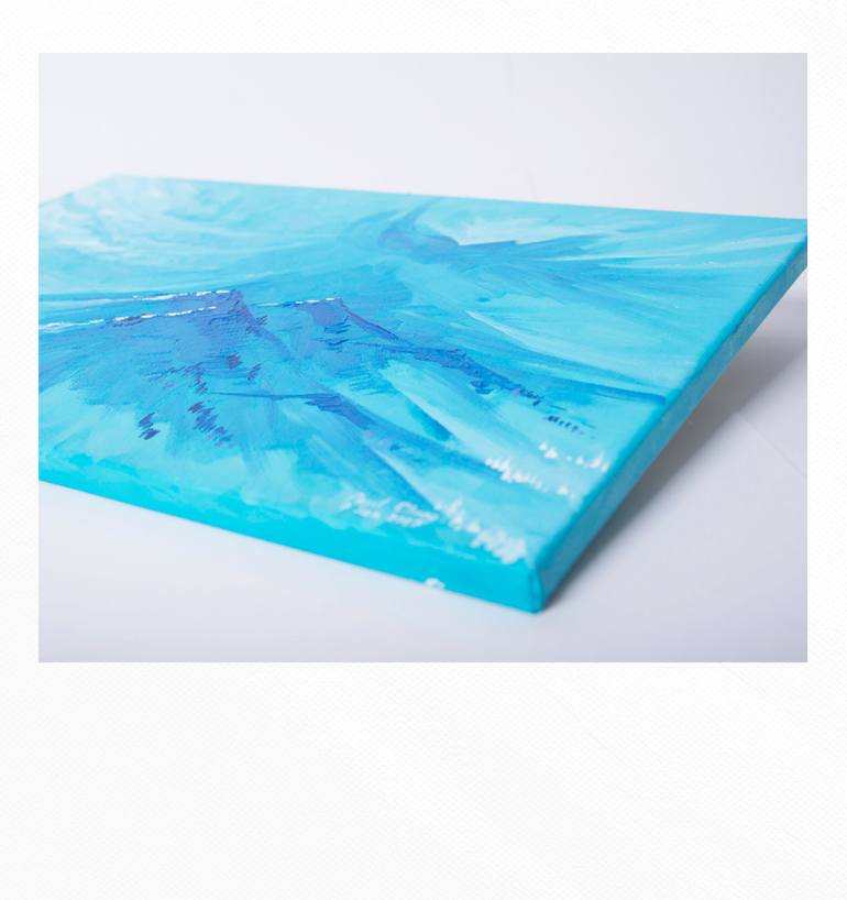Original Abstract Landscape Painting by Paul Chong