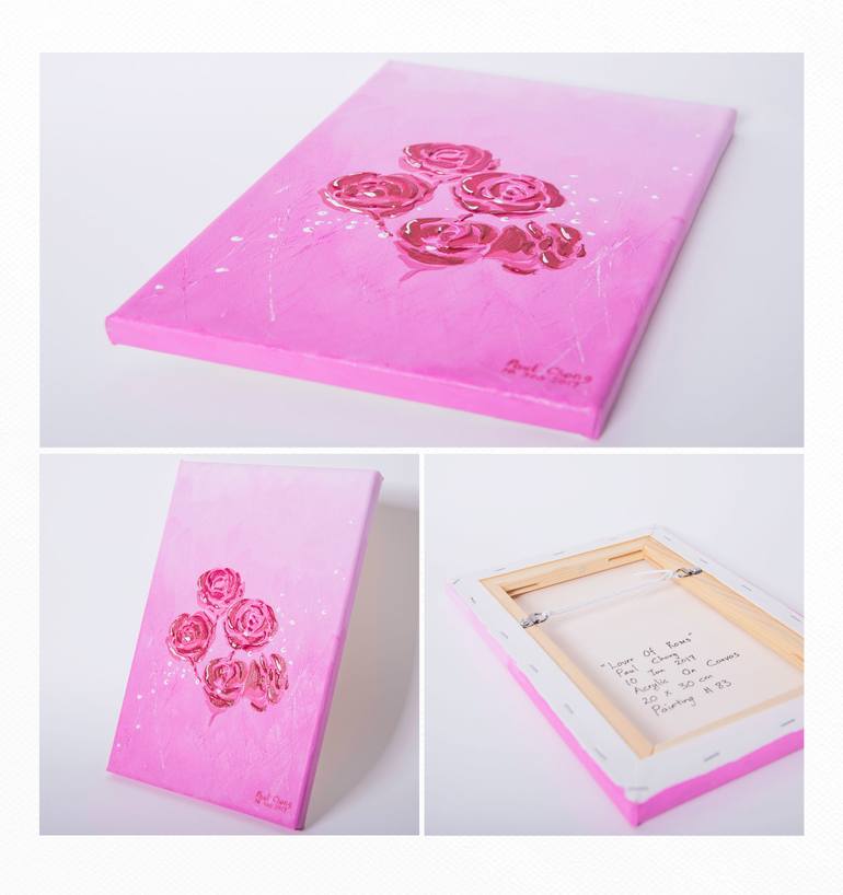 Original Conceptual Nature Painting by Paul Chong