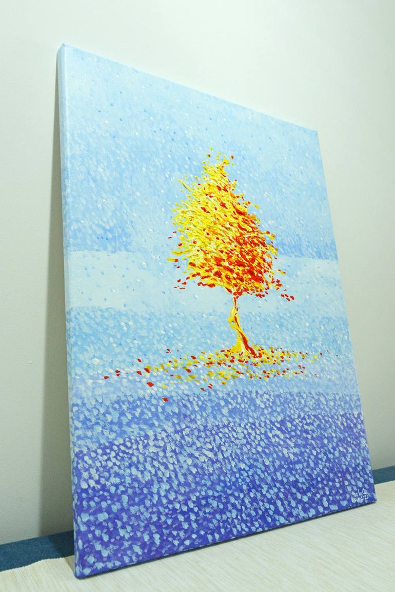 Original Tree Painting by Paul Chong