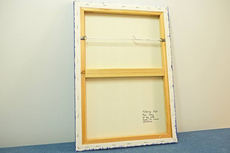 Original Abstract Expressionism Fantasy Painting by Paul Chong